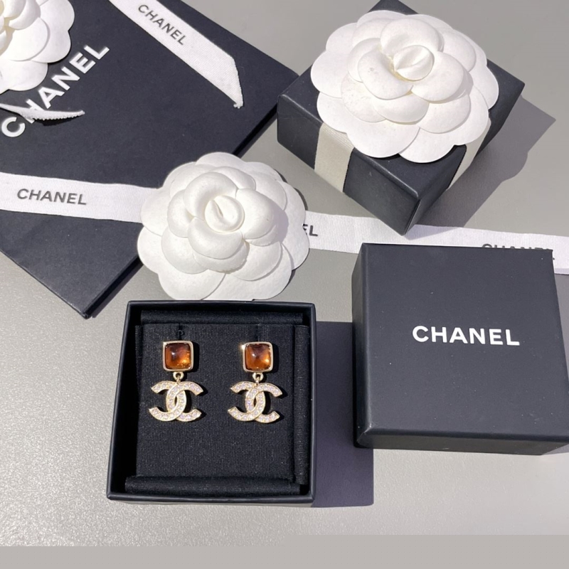Ch*el earrings